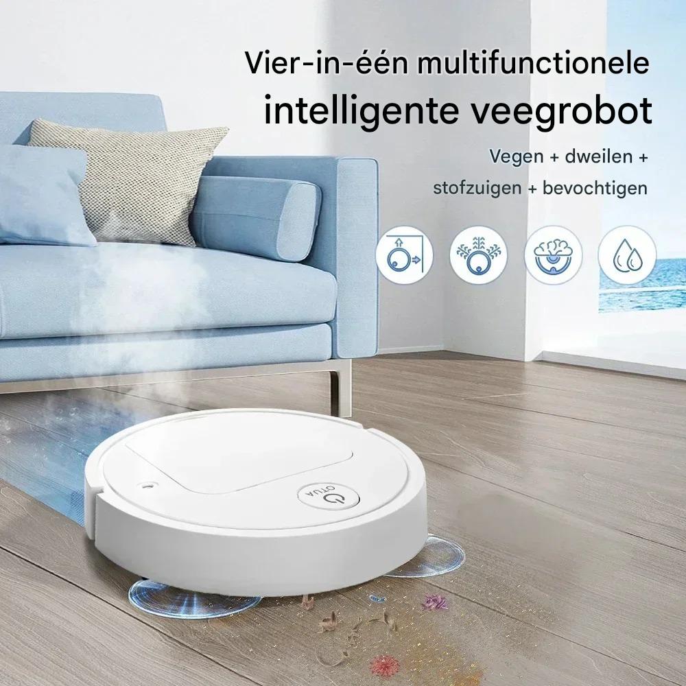 CleanBuddy Pro | Nooit meer zelf dweilen of stofzuigen - Largazo.nl